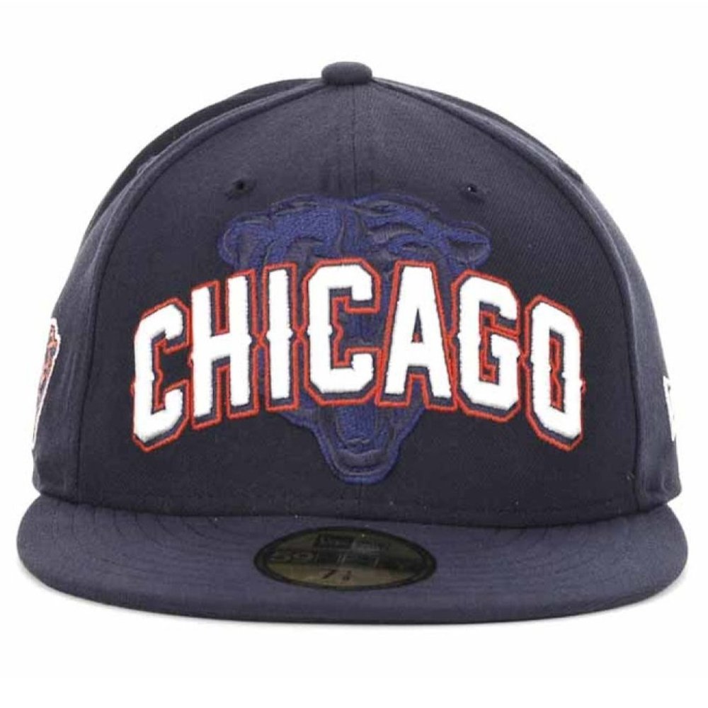 Chicago Bears 2012 Draft Fitted Hat NEW